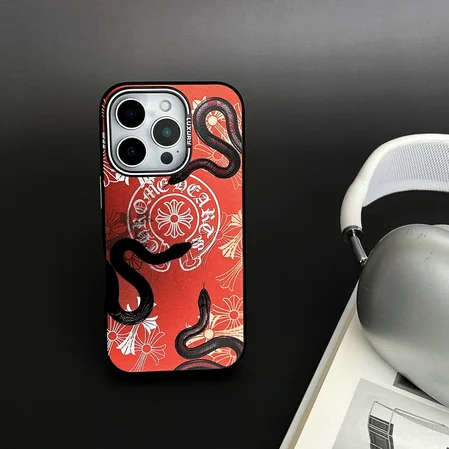 ブランド chrome hearts カバー アイホン16 